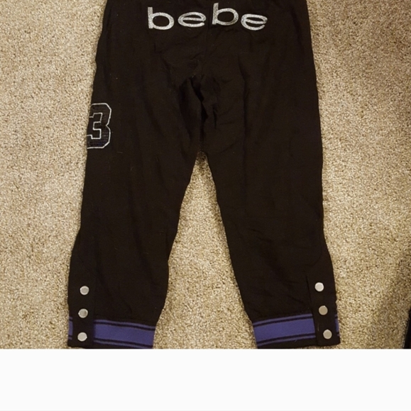 NWT BEBE Capri Sweats - Picture 2 of 5